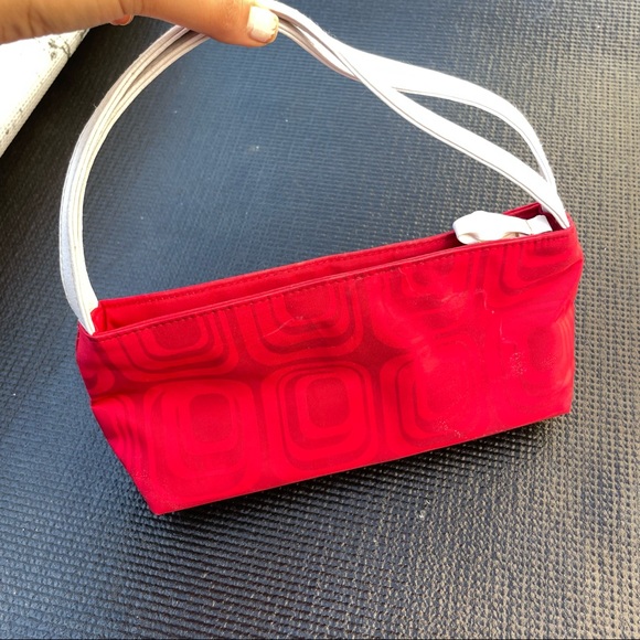 Vintage Estée Lauder Red Shoulder Bag 👛 - Picture 5 of 6
